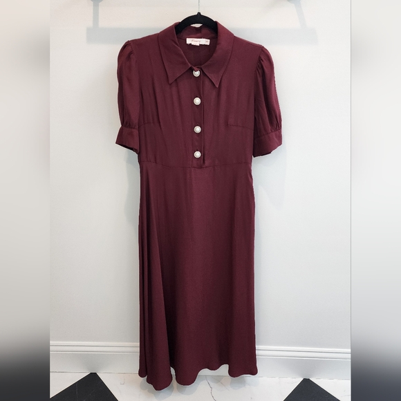 Small Midi Shirt Dress - Picture 3 of 14